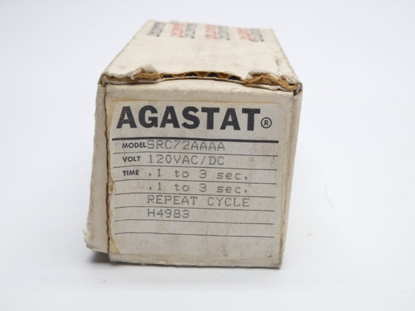 AGASTAT SRC72AAAA 120VAC/DC 10A .1-3S NSMP