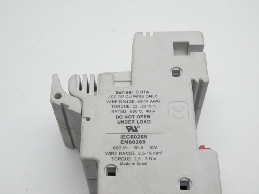 BUSSMANN CH142D 600V 40A UNMP
