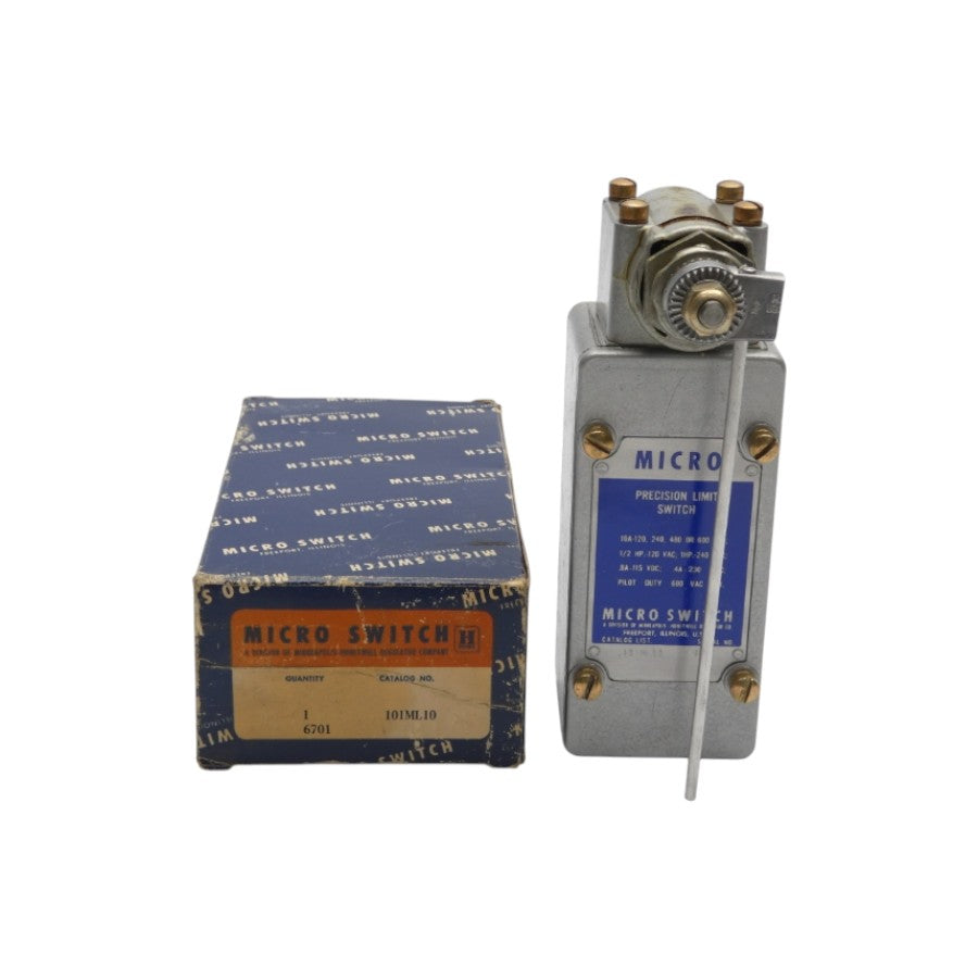 MICRO SWITCH 101ML10 600VAC 10A (GREY) NSMP