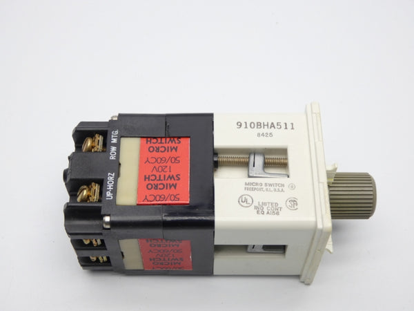 MICRO SWITCH 910BHA511 120V NSMP