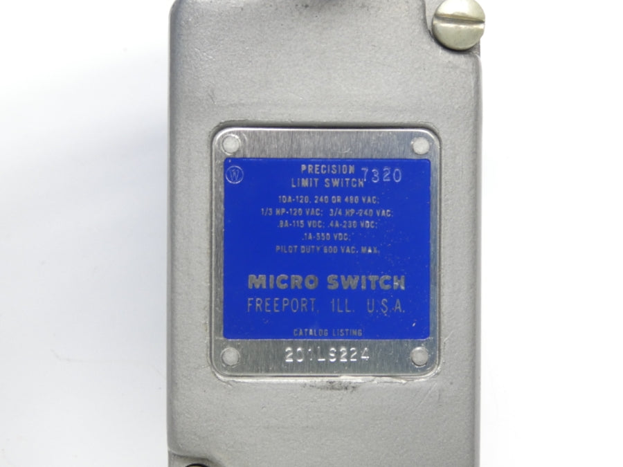 MICRO SWITCH 201LS224 600VAC 10A (GREY) NSMP