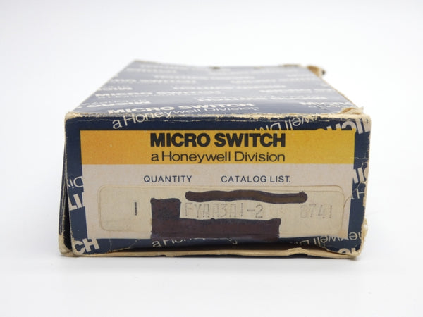 MICRO SWITCH FYAA3A1-2 8.5-20VDC NSMP