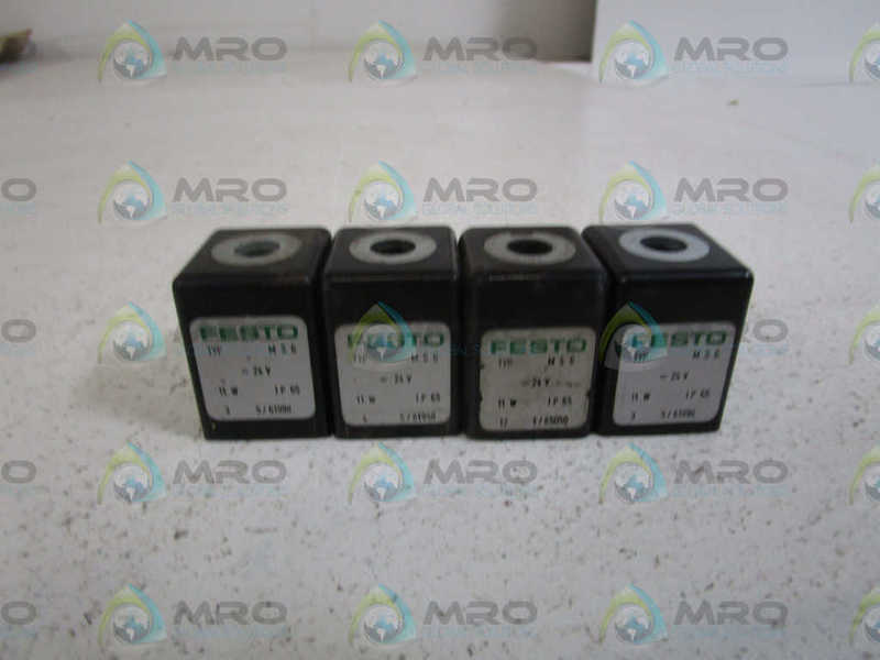 LOT OF 4 FESTO MSG  24V UNMP