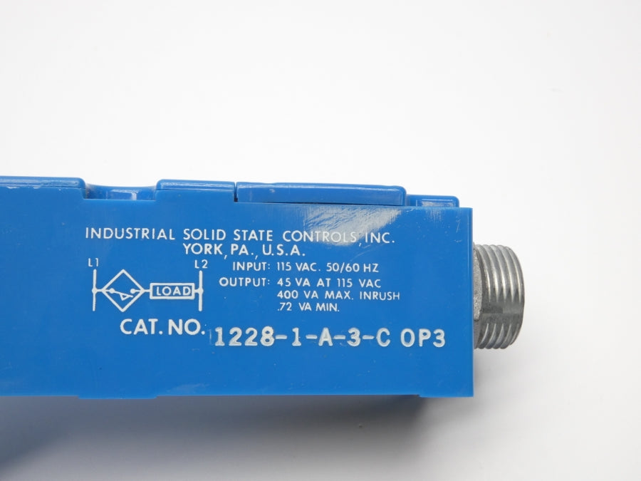 ISSC 1228-1-A-3-C 115VAC NSMP