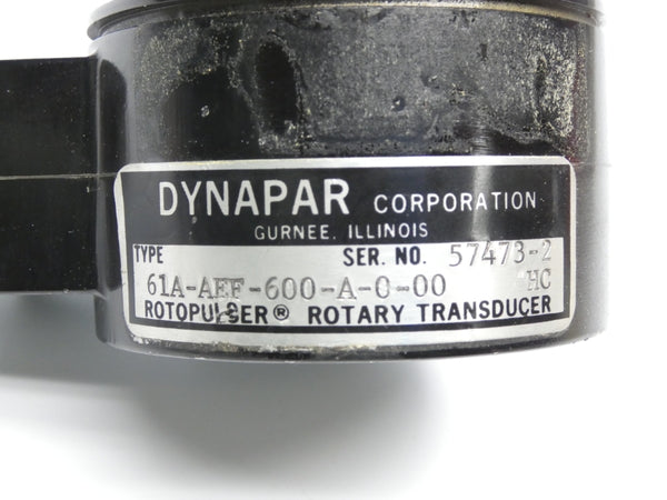 DYNAPAR 61A-AEF-600-A-0-00 83-12X.5 UNMP