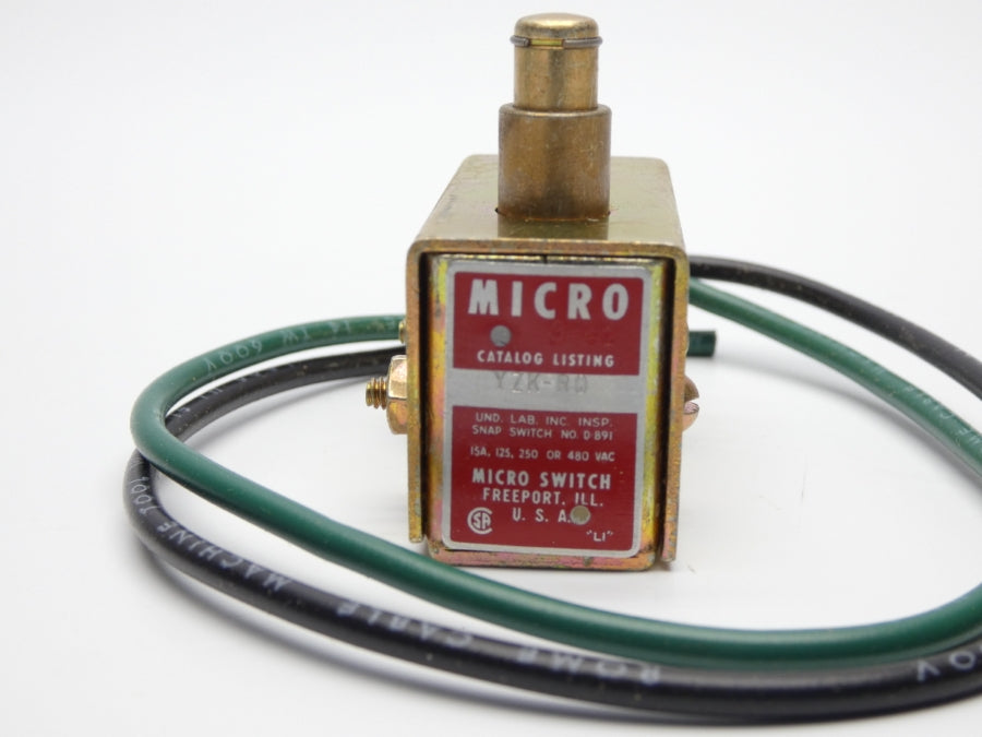 MICRO SWITCH YZK-RQ 480VAC 15A (AS PICTURED) NSMP