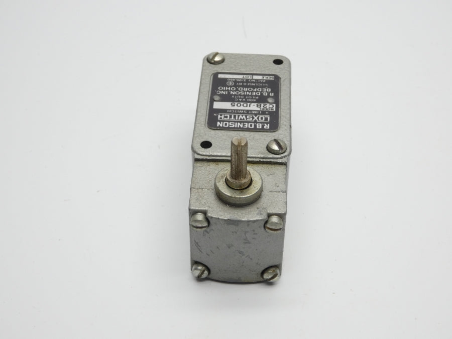 R.B. DENISON C2B-JD05 SER. E 600VAC NSNP