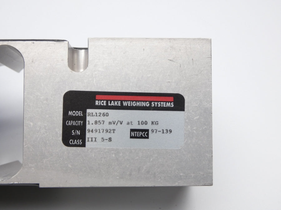 RICE LAKE WEIGHING SYSTEMS RL1260 1.857MV/V NSNP