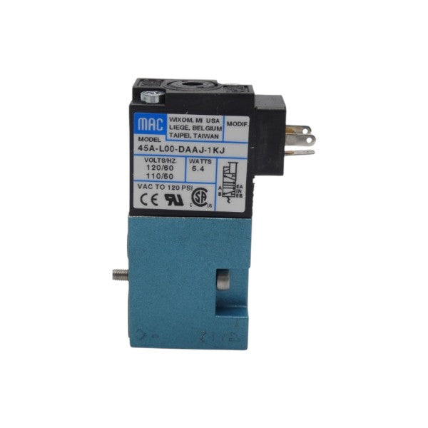 MAC 45A-L00-DAAJ-1KJ 110/120V 120PSI NSNP