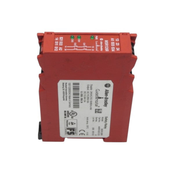 ALLEN BRADLEY 440R-N23123 SER. A 24VAC/DC 6A UNMP