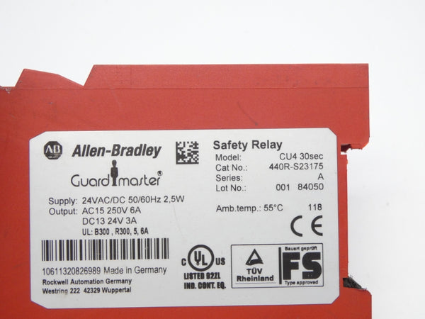 ALLEN BRADLEY 440R-S23175 SER. A 24VAC/DC 6A NSNP