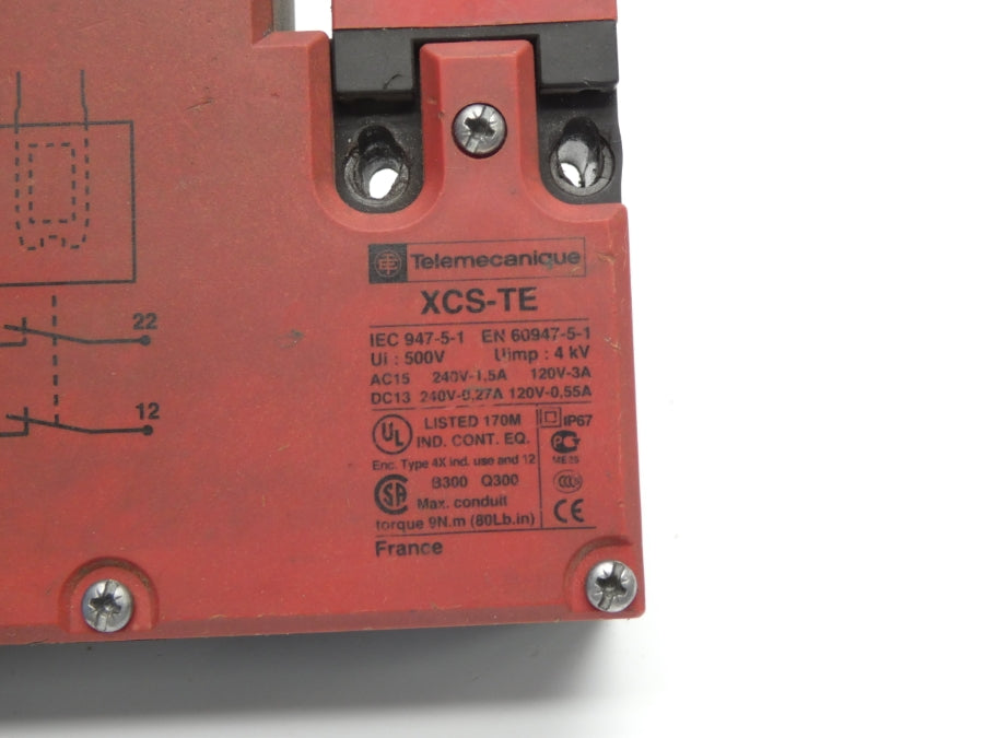 TELEMECANIQUE XCS-TE7311 500V 3A (NO KEY) UNMP