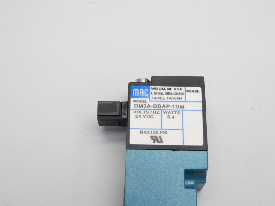 MAC DM3A-DDAP-1DM 24VDC 120PSI NSNP