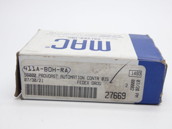 MAC 411A-BOH-RA 100PSI NSMP