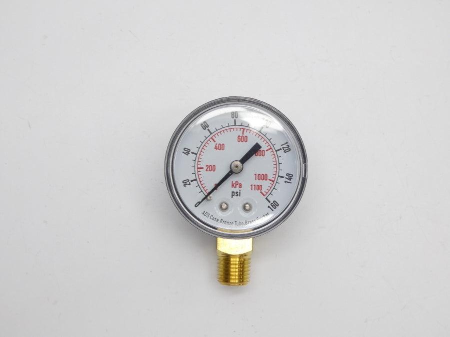 GAUGE 4FLU2B 160PSI NSNP