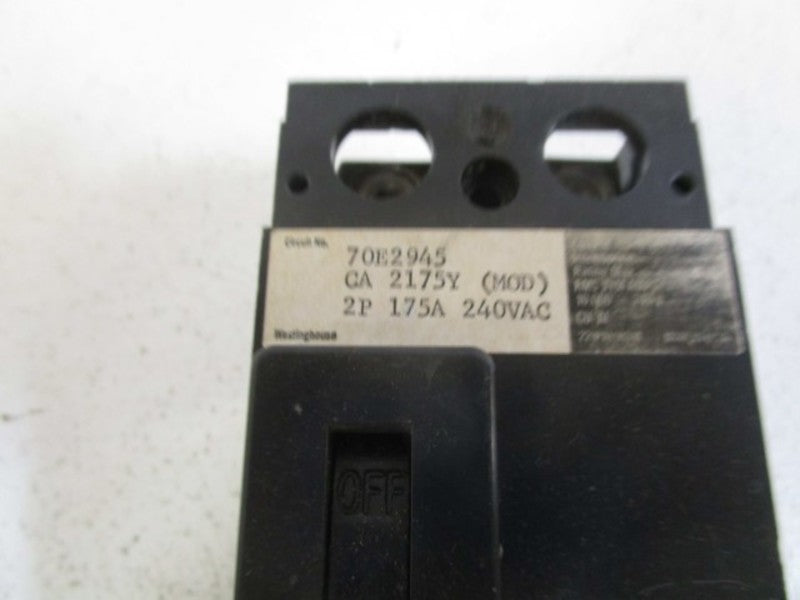 WESTINGHOUSE CIRCUIT BREAKER 70E2945 UNMP