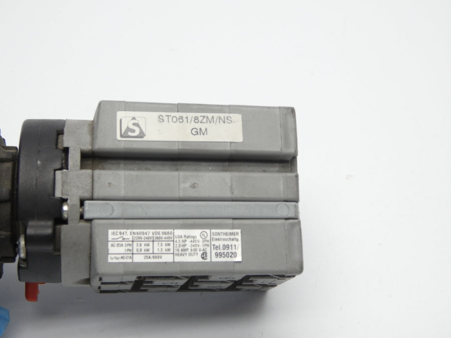 SONTHEIMER ST061/8ZM/NSGM 690V 25A UNMP