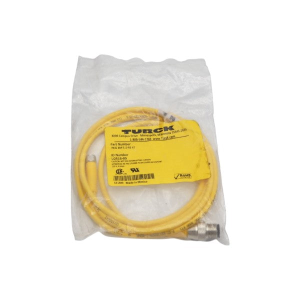 TURCK PKG3M-1.5-RS4T U2516-80 125V 4A NSMP