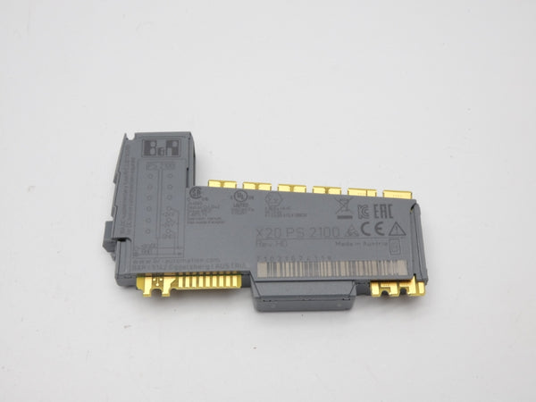 B&R AUTOMATION X20PS2100 REV. H0 24VDC 10A NSMP