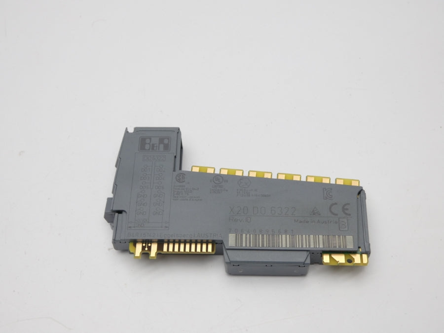 B&R AUTOMATION X20DO6322 REV. I0 24VDC NSMP