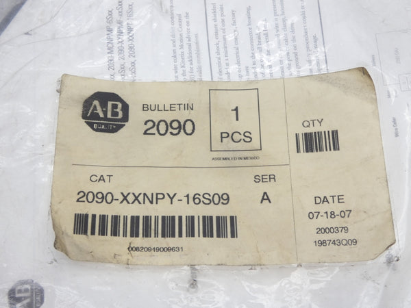ALLEN BRADLEY 2090-XXNPY-16S09 SER. A NSMP