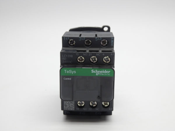 SCHNEIDER ELECTRIC LC1D18BD 24VDC 32A (GREEN) NSNP