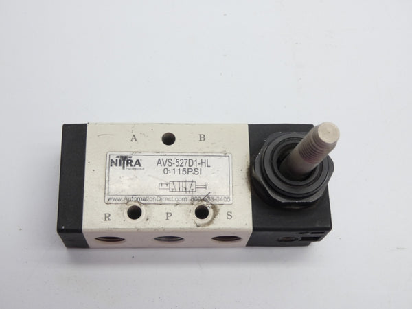 NITRA AVS-527D1-HL 0-115PSI (AS IS) UNMP