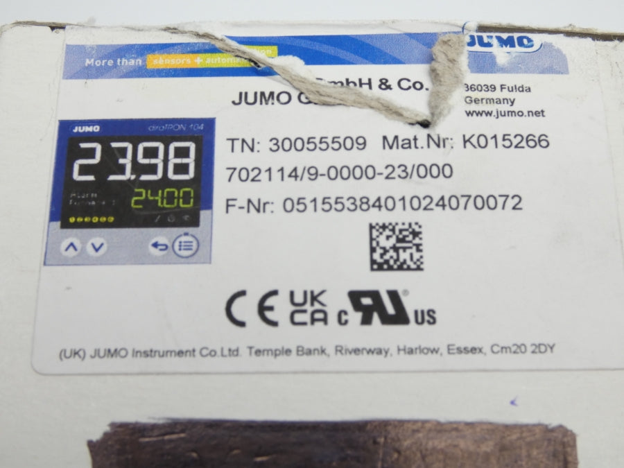 JUMO 702114/9-0000-23/000 110-240VAC NSMP