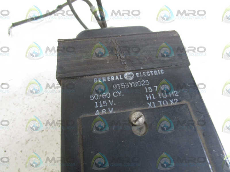 GENERAL ELECTRIC TRANSFORMER 9T53Y8025 UNMP