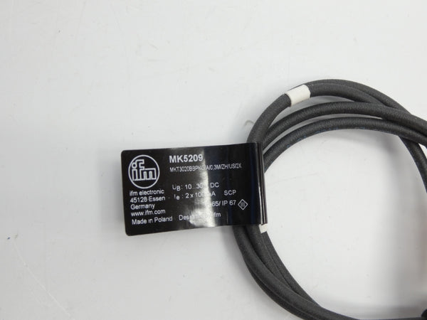 IFM EFECTOR MKT3020BBPKG/A/0.3M/ZH/US/2X MK5209 10-30VDC NSNP