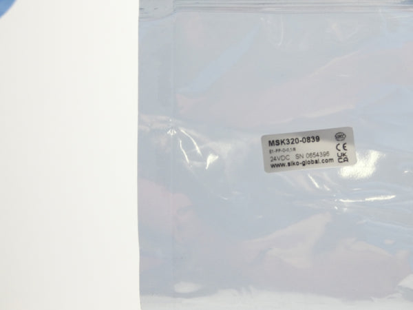SIKO MSK320-0839 E1-PP-0-0.1/8 24VDC NSMP