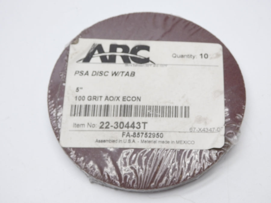 ARC 22-30443T 5" (PKG OF 10) NSMP