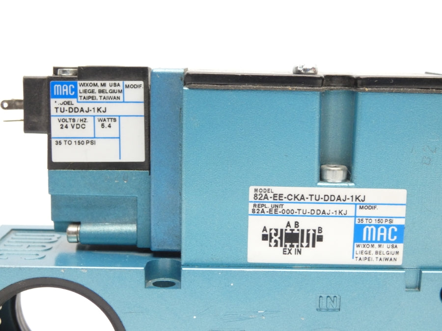MAC 82A-EE-CKA-TU-DDAJ-1KJ 24VDC 150PSI NSNP