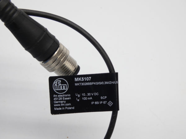 IFM EFECTOR MKT3028BBPKG/G/0.3M/ZH/US MK5107 10-30VDC NSNP