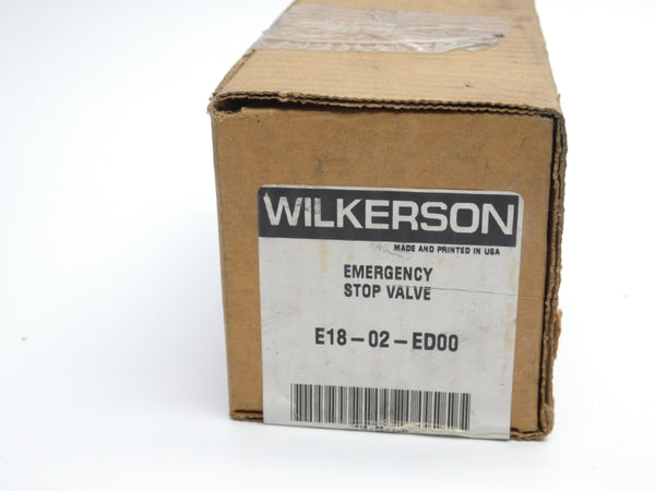 WILKERSON E18-02-ED00 150PSI (AS IS) NSMP