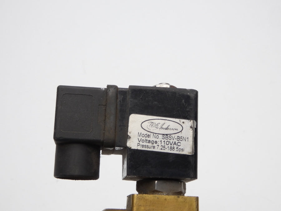 W.E. ANDERSON SBSV-B5N1 110VAC 7.25-188.5PSI UNMP