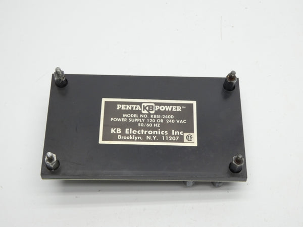 PENTA KB ELECTRONICS KBSI-240D SC-9431 REV. C 120/240VAC  UNMP