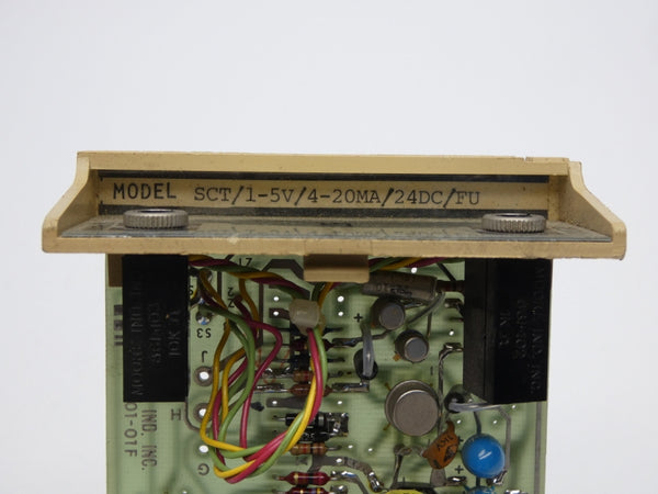 MOORE INDUSTRIES SCT/1-5V/4-20MA/24DC/FU UNMP