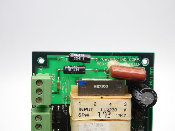 POWERTEC IND. CORP. 4001-153400-B UNMP