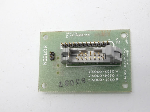 HARDY INSTRUMENTS 0534-0309 REV. A UNMP
