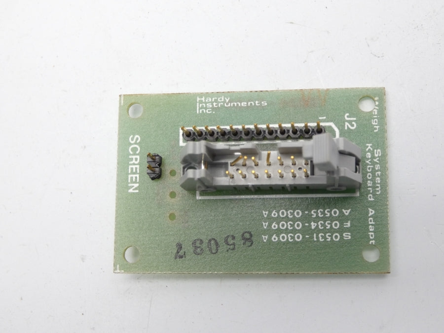 HARDY INSTRUMENTS 0534-0309 REV. A UNMP