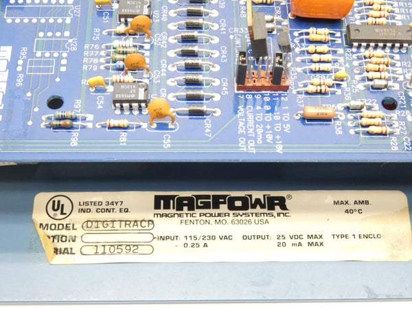 MAGPOWR DIGITRACP 115/230VAC 0.25A UNMP