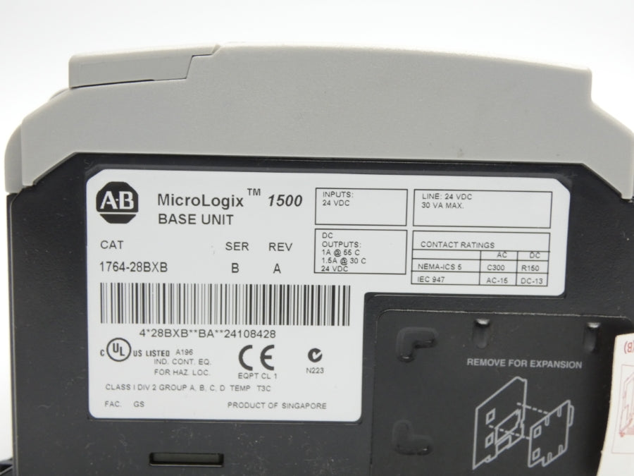 ALLEN BRADLEY 1764-28BXB SER. A REV. A 24VDC 1.5A NSNP