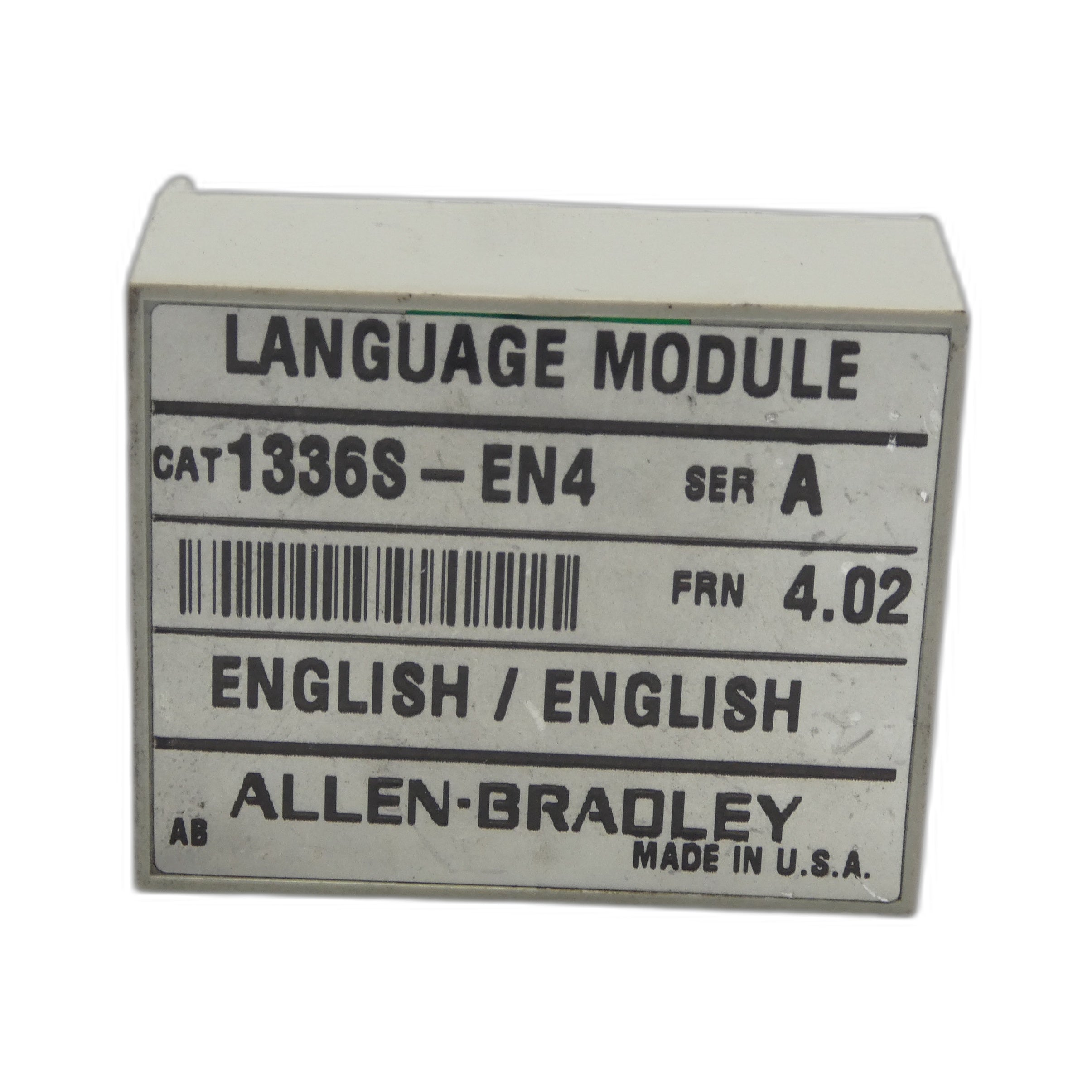 ALLEN BRADLEY 1336S-EN4 SER. A F/W 4.02 (AS PICTURED) UNMP