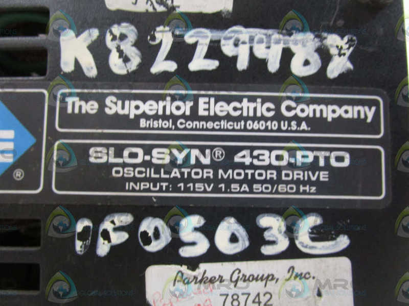SUPERIOR ELECTRIC 430-PT0 UNMP