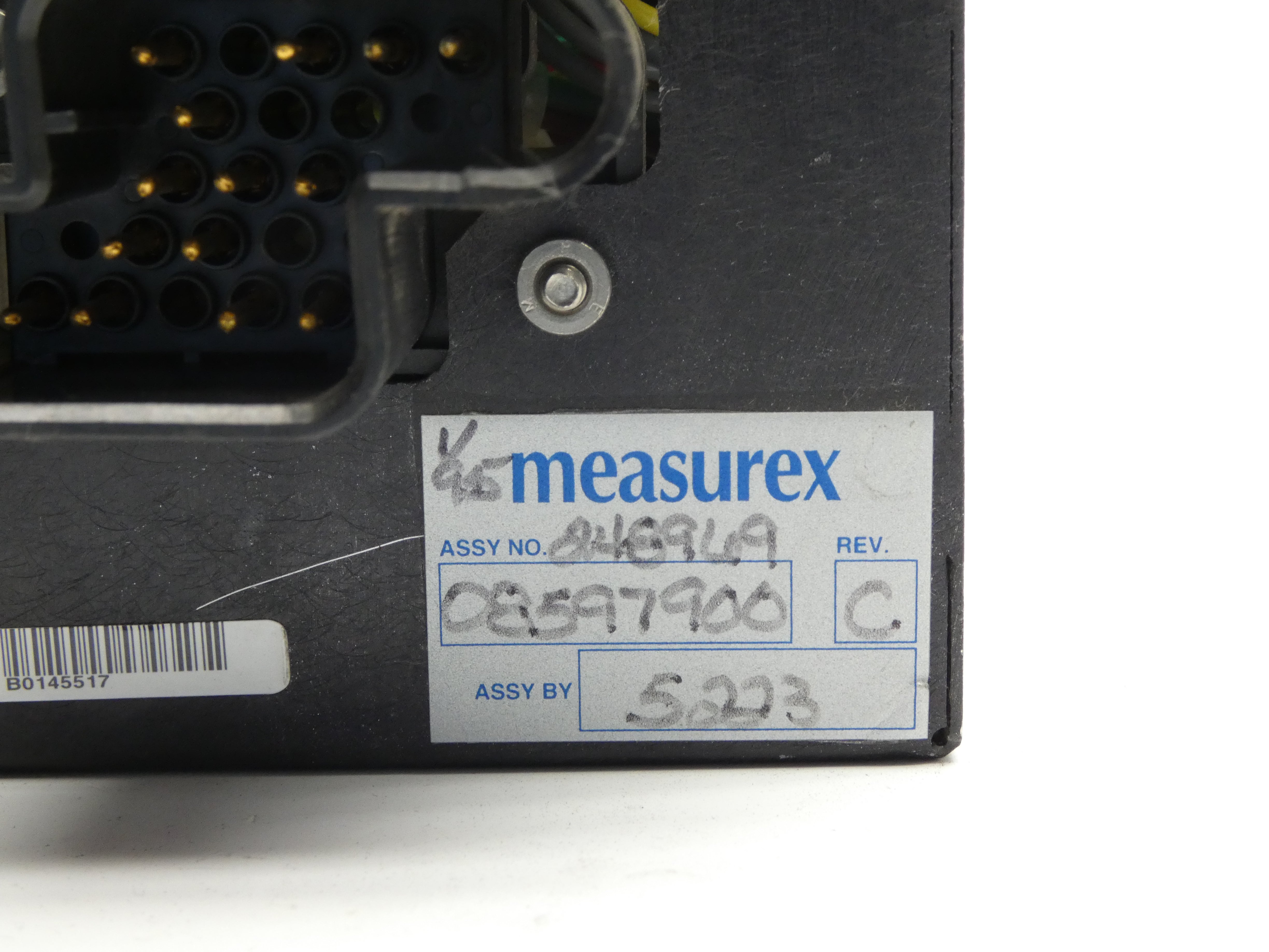 MEASUREX 08597900 REV. C UNMP