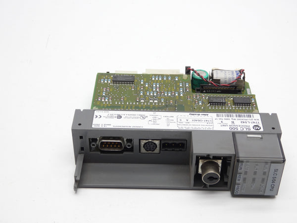 ALLEN BRADLEY 1747-L542 SER. B F/W 5 24VDC REV. 3 (NO DOOR/KEY) UNMP