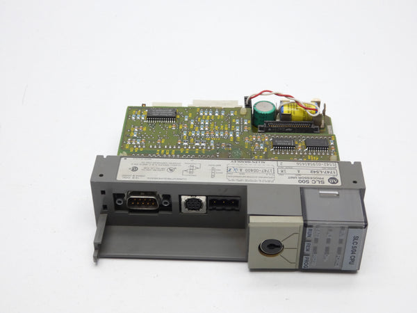 ALLEN BRADLEY 1747-L542 SER. A F/W 2 REV. 2 24VDC 1A (NO KEY/DOOR) UNMP