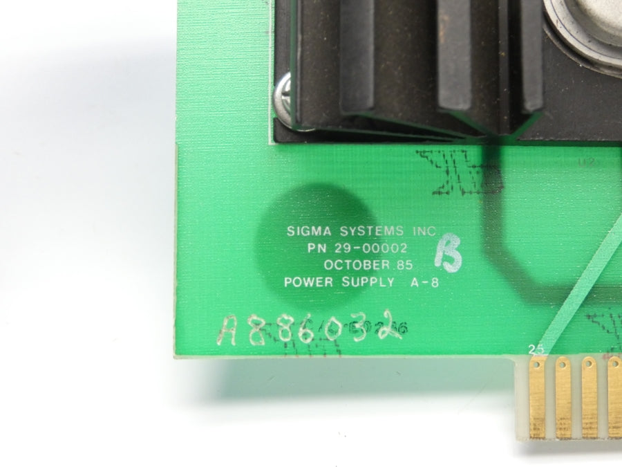 SIGMA SYSTEMS 29-00002 UNMP