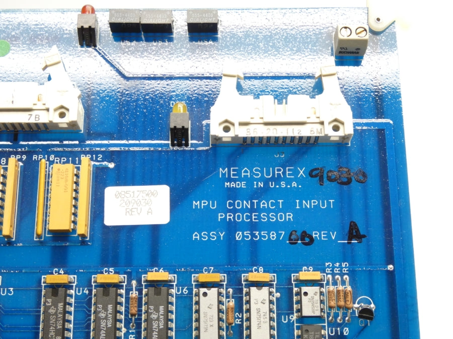 MEASUREX 05358700 REV. A UNMP